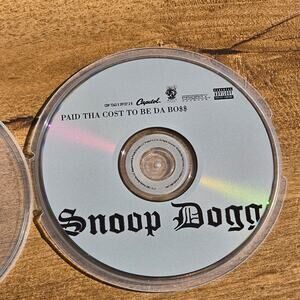 Vtg 2002 Snoop Dogg Paid Tha Cost To Be Da Bo$$ CD Rap Hip Hop